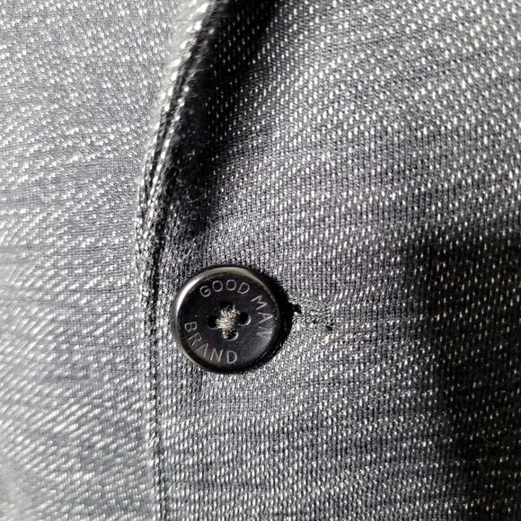 Good Man Brand Gray Two Button Sports Coat Size XXL - Picture 5 of 10